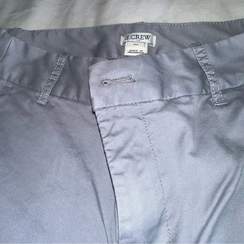 Gray Stretch Chino Pants